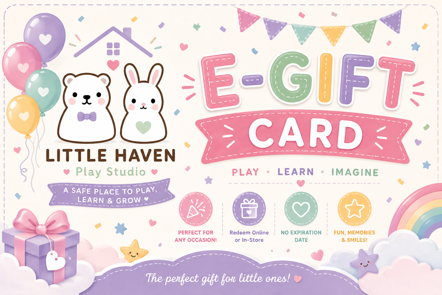 Little Haven Play Studio E-Gift Card