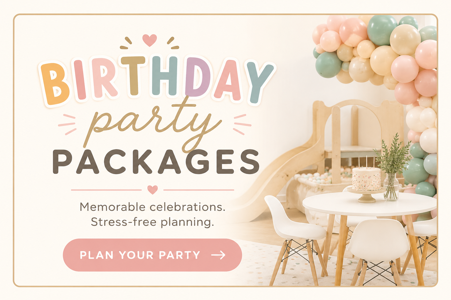 Little Haven Birthday Party Packages